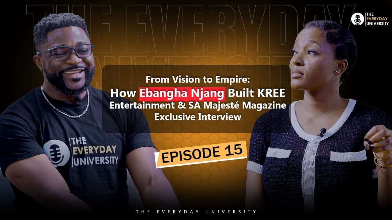 From Vision to Empire: How Ebangha Njang Built KREEF Entertainment & SA Majesté Magazine